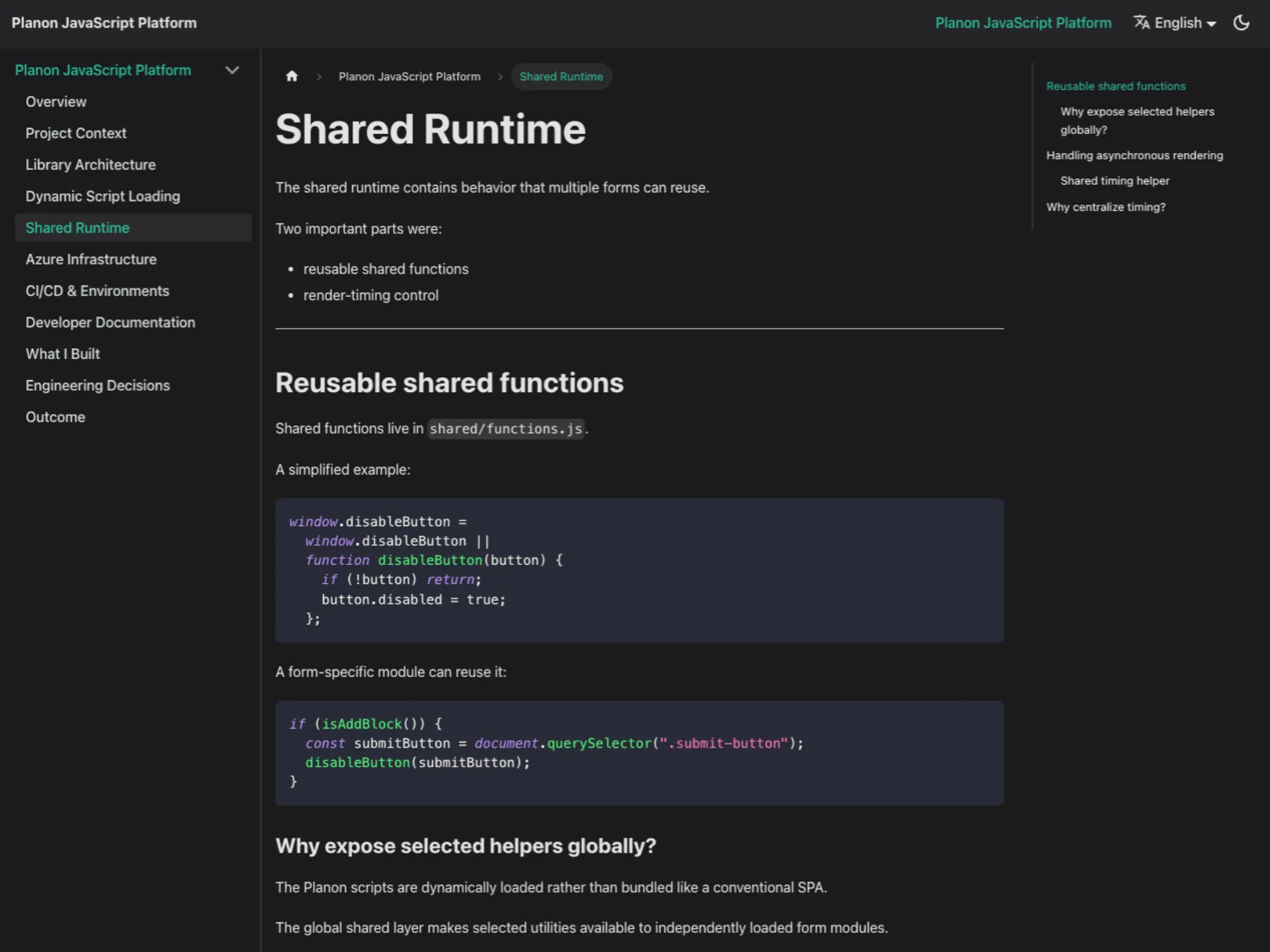Planon JavaScript Platform gallery image 3
